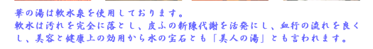 スーパー銭湯　華の湯