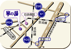 華の湯マップ